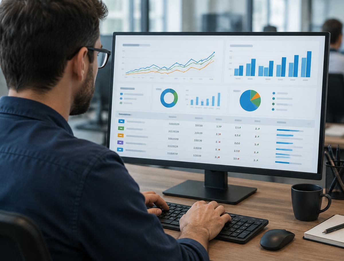 Especialista analizando campañas y performance comercial